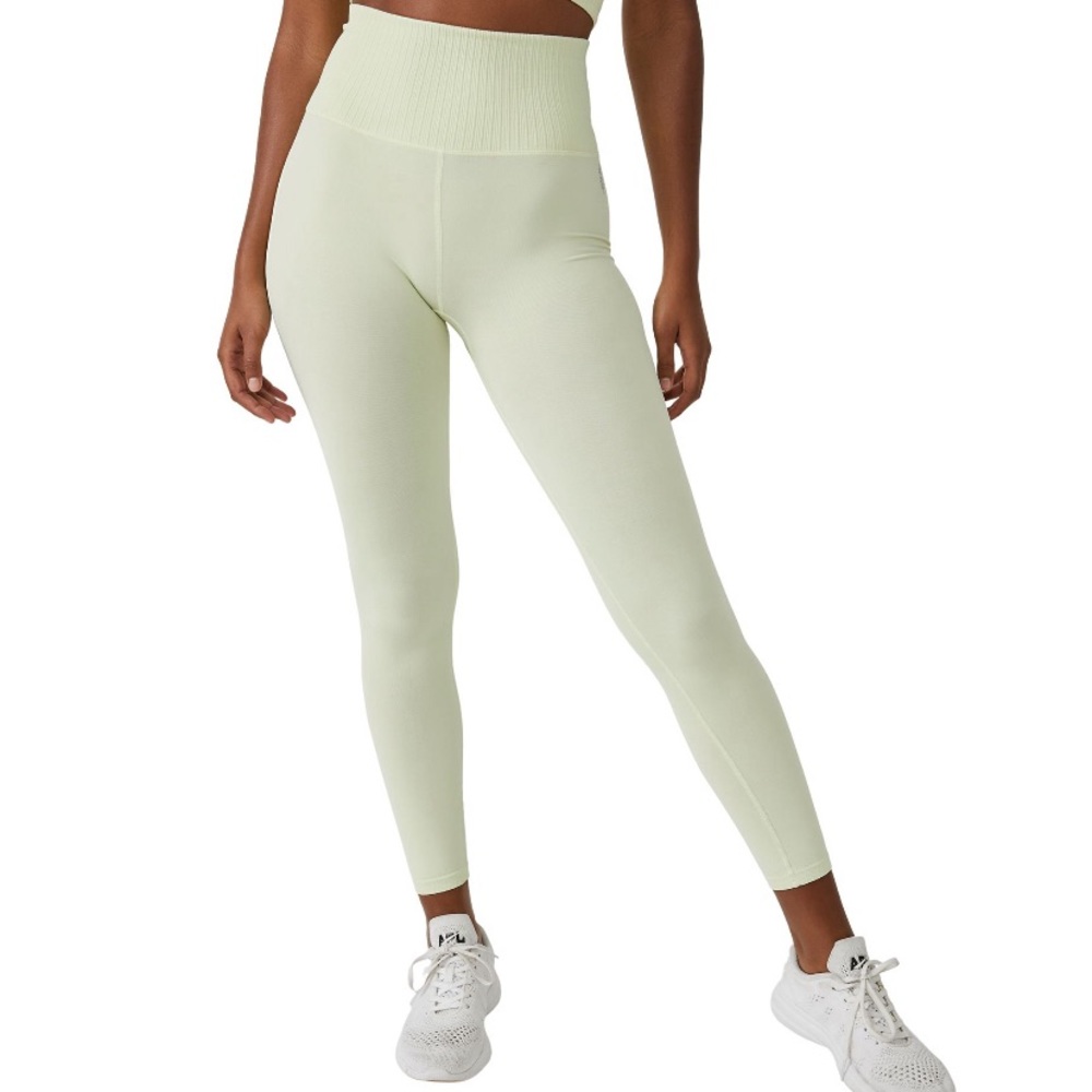 Free People! FP Movement Good Karma Leggings in Whipped Lime 🍋‍🟩 NWT!